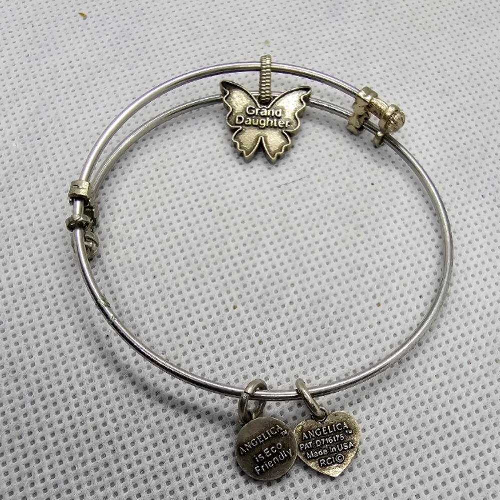 Angelica Bracelet - Granddaughter Butterfly Charm